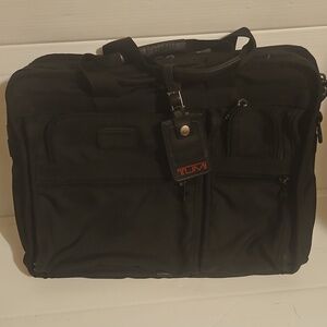 TUMI Alpha Expandable Ballistic Nylon Briefcase Messenger Laptop Bag 26214D3 7th